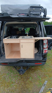 A Land Rover Campervan called The-Beast and for hire in West Yorkshire, West Yorkshire