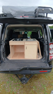 A Land Rover Campervan called The-Beast and for hire in West Yorkshire, West Yorkshire