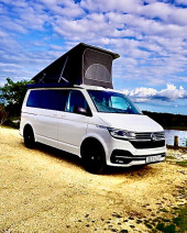 A VW T6 California Campervan called Billy-Ocean and for hire in Swindon , Wiltshire