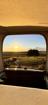 A VW T6 California Campervan called Billy-Ocean and for hire in Swindon , Wiltshire