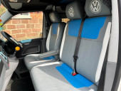 A VW T5 Campervan called Atlantis and for hire in Droitwich, Worcestershire