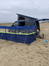 A VW T6 Campervan called Bluey-P- and for hire in Wiltshire, Wiltshire