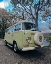 A VW T2 Classic Campervan called Florence-T2 and for hire in darlington, Durham