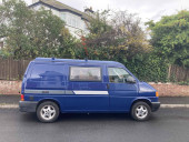 A VW T4 Campervan called Big-Blue and Ready for another adventure for hire in Teignmouth, Devon