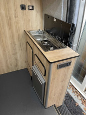 Cooking sink and fridge unit