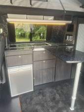 A VW T6 Campervan called T6-4Motion and Storage for hire 