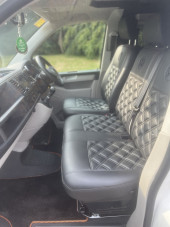 A VW T6 Campervan called Snug and Front Seats for hire 