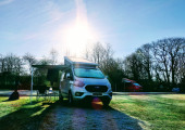 A Ford Campervan called Nugget and for hire 