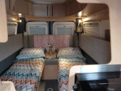 2 comfortable single beds easily set up