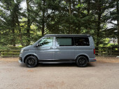 A VW T6 Campervan called Woody and for hire in Cockermouth, Cumbria