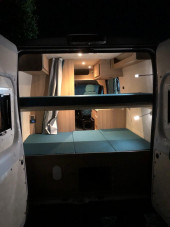 A Fiat Campervan called Kai-Family and for hire in roma, Italy