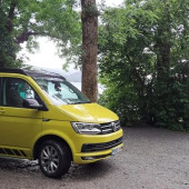 A  Campervan called Yellow and  for hire in Cumbria, Cumbria