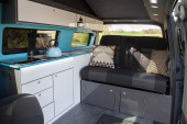 A VW T6 Campervan called Perry and for hire in Northampton, Northamptonshire