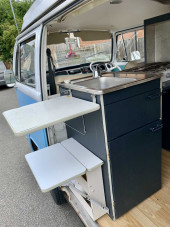 A VW T2 Classic campervan called Harvey and for hire in Witham, Essex