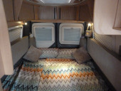 Large double bed for snuggles