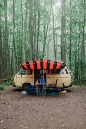 A VW T3 Campervan called Frieda and for hire in London, London
