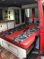 A VW T5 Campervan called Pacha and for hire in Chelmsford, Essex