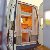 A Ford Campervan called Family and for hire in Kutaisi , Georgia