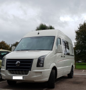 A VW Crafter Campervan called Crafter and for hire in High Wycombe, Buckinghamshire