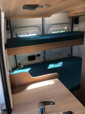 A Fiat Campervan called Kai-Family and for hire in roma, Italy