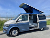 A VW T6 Campervan called Cosmo and for hire in Haverfordwest , Pembrokeshire