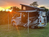 A Ford Campervan called Hulduheim and for hire in Ashford, Kent