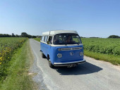 A VW T2 Classic Campervan called Tilly-the-Camper and for hire 