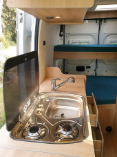 A Fiat Campervan called Kai-Family and for hire in roma, Italy
