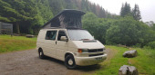 A VW T4 Campervan called Deborah and for hire 